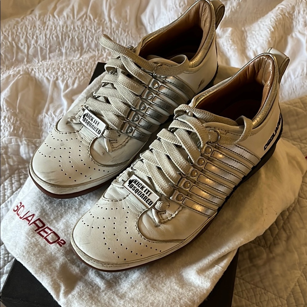 Dsquared2 Women’s  White Sneakers